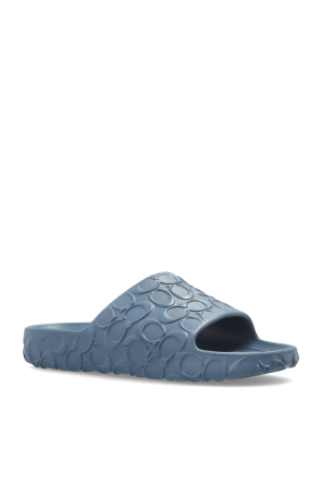 Coach Rubber flip-flops with logo