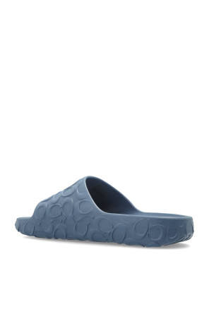 Coach Rubber flip-flops with logo