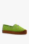 Dolce & Gabbana GREEN Lace espadrilles