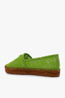 Dolce & Gabbana GREEN Lace espadrilles