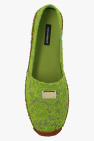 Dolce & Gabbana GREEN Lace espadrilles