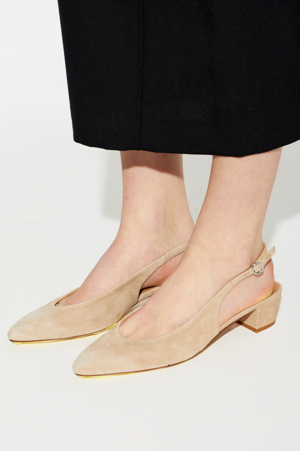 Aeyde Suede heeled shoes "Celeste"