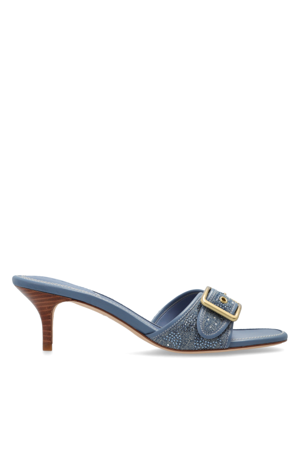 Heeled mules 