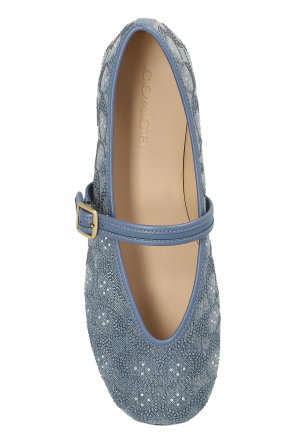 Coach Bailarinas con lentejuelas brillantes