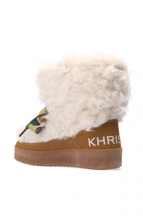 Khrisjoy Fur snow boots