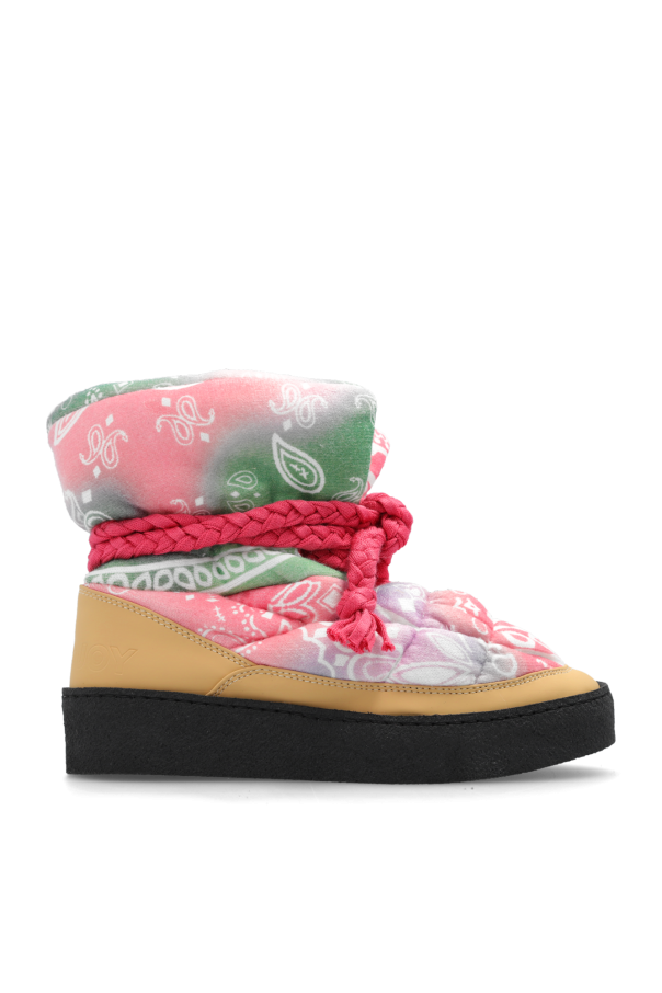 Khrisjoy Patterned snow boots