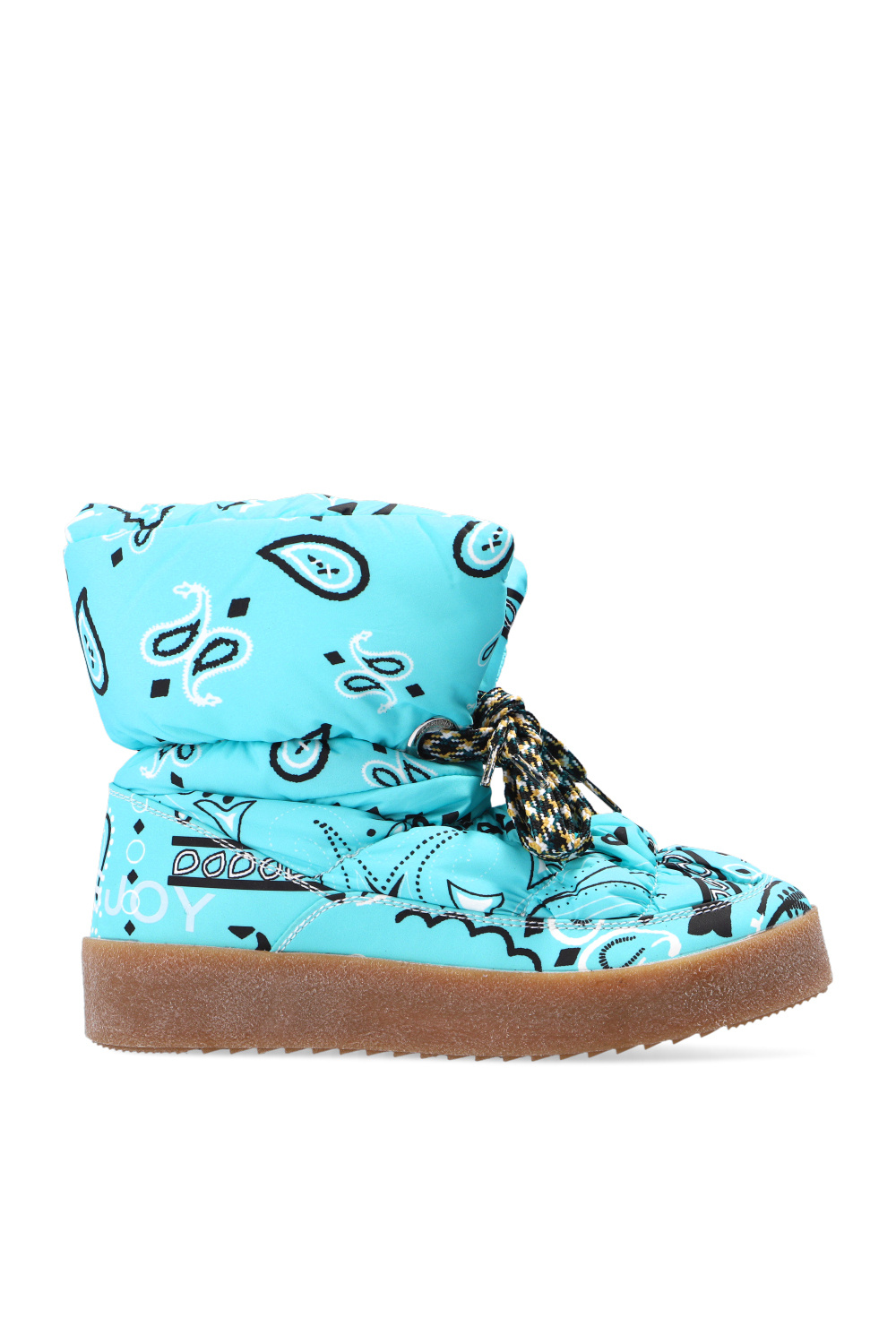 Khrisjoy Snow boots with paisley motif