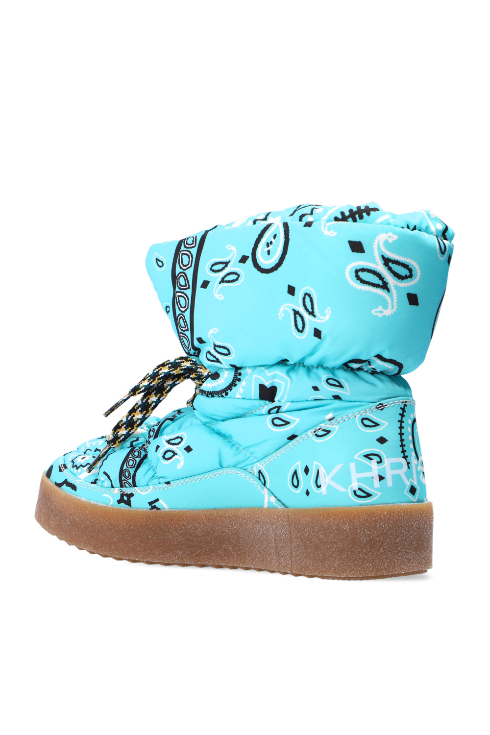 Khrisjoy Snow boots with paisley motif