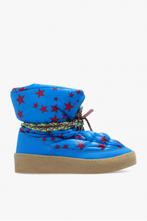 Snow boots with motif of stars od Khrisjoy