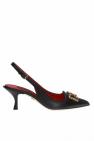 Dolce & Gabbana BLACK ‘Slingback’ pumps with cut-out