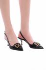 Dolce & Gabbana BLACK ‘Slingback’ pumps with cut-out