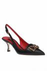 Dolce & Gabbana BLACK ‘Slingback’ pumps with cut-out