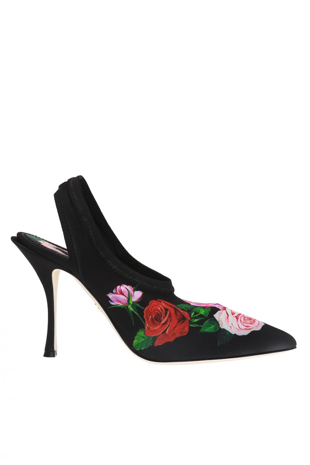 Dolce & Gabbana Floral motif stiletto pumps | Women's Shoes | Vitkac