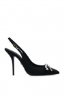 Dolce & Gabbana BLACK Stiletto pumps with logo