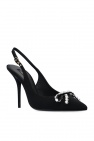 Dolce & Gabbana BLACK Stiletto pumps with logo