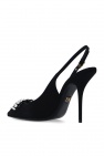 Dolce & Gabbana BLACK Stiletto pumps with logo