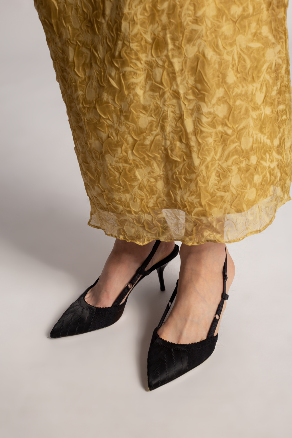 wool skirt dolce gabbana skirt Stiletto pumps with pointed toe