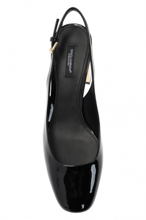 Dolce & Gabbana high-top marker trim sneakers Slingback pumps