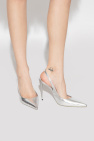 Dolce & Gabbana SILVER Leather pumps