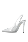Dolce & Gabbana SILVER Leather pumps