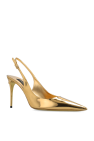 Dolce & Gabbana GOLD Mirror finish pumps