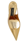 Dolce & Gabbana GOLD Mirror finish pumps