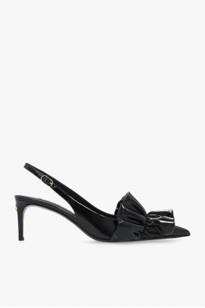 Dolce & Gabbana silk-satin stiletto sandals
