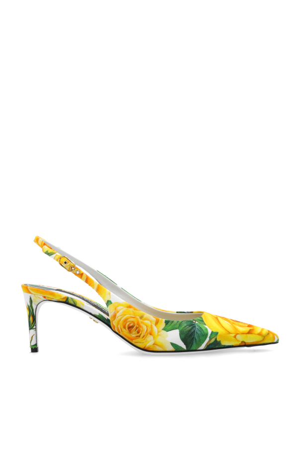dolce SLIP & Gabbana Pumps with floral motif