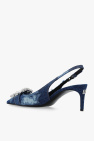 Dolce & Gabbana BLUE Appliquéd pumps