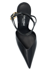Dolce & Gabbana BLACK ‘Lollo’ glossy pumps