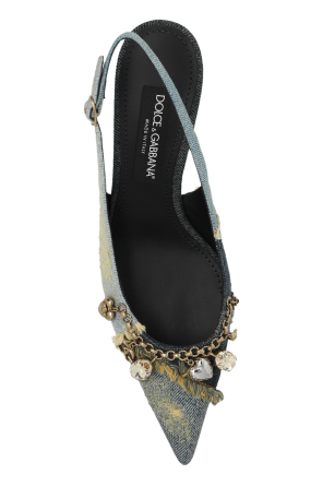 Dolce & Gabbana Heeled shoes with appliqués