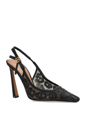 Dolce & Gabbana Zapatos de tacón con cristales brillantes