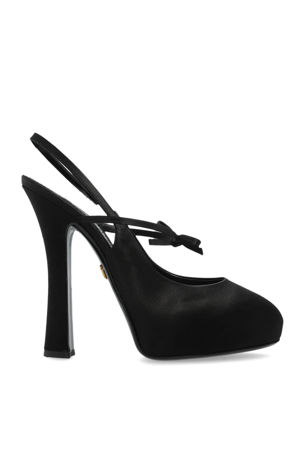 Satin platform shoes, zdjęcie 1 Satin platform shoes od Dolce & Gabbana
