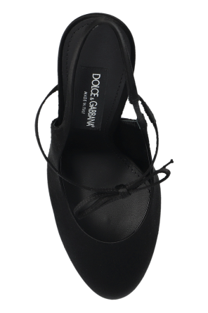 Dolce & Gabbana Satin platform shoes