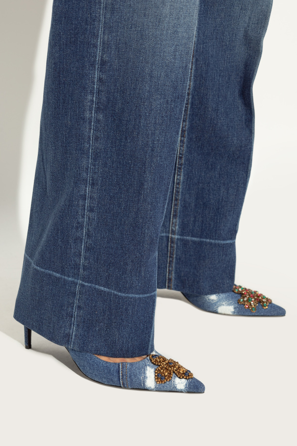 Dolce & Gabbana Zapatos de tacón vaqueros