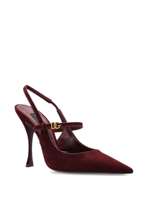 Dolce & Gabbana Suede high-heeled shoes