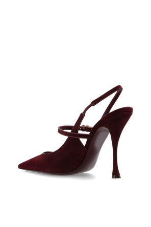 Dolce & Gabbana Suede high-heeled shoes