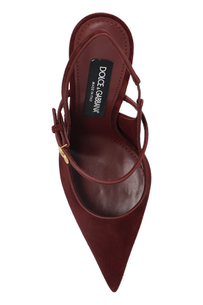 Dolce & Gabbana Suede high-heeled shoes