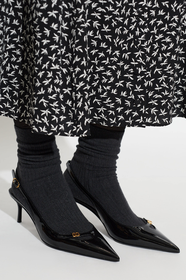Dolce & Gabbana Leather Heeled Shoes