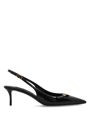 Pantofi din piele cu toc pentru femei Dolce & Gabbana