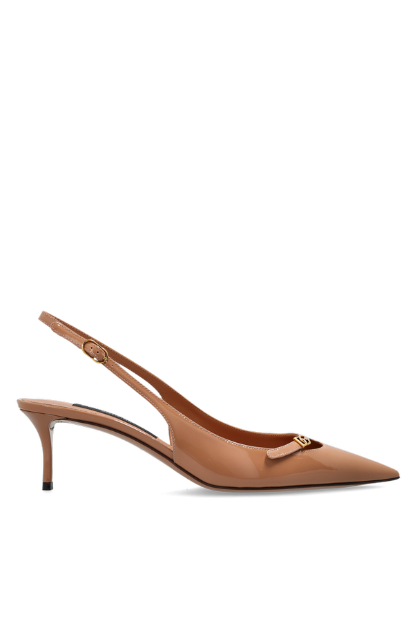 Leather heeled shoes od Dolce & Gabbana