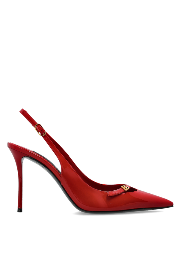 Leather heeled shoes od Dolce & Gabbana