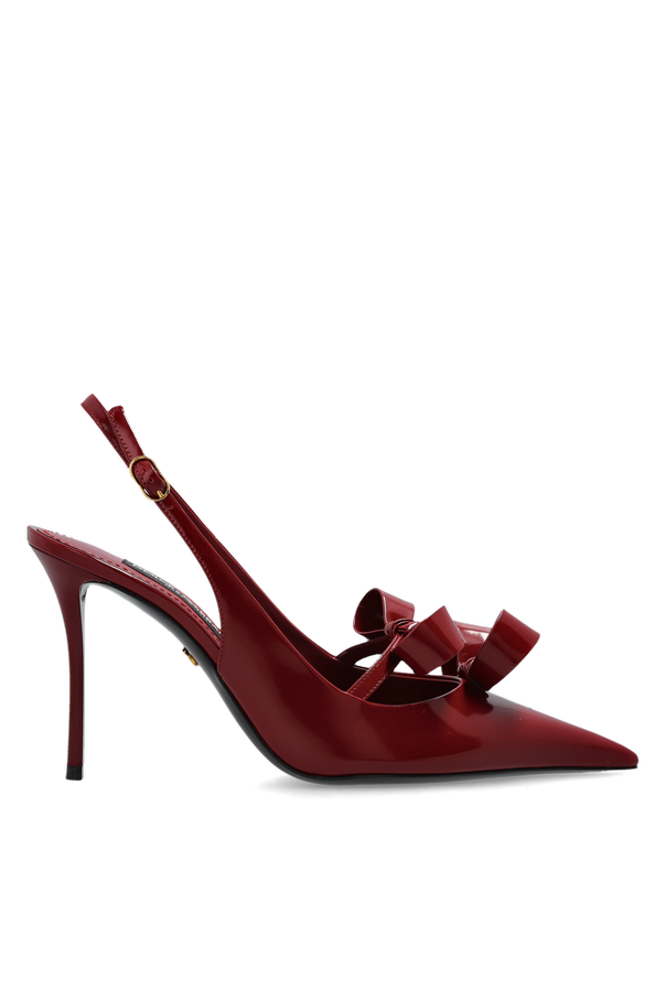 Leather High Heel Shoes od Dolce & Gabbana