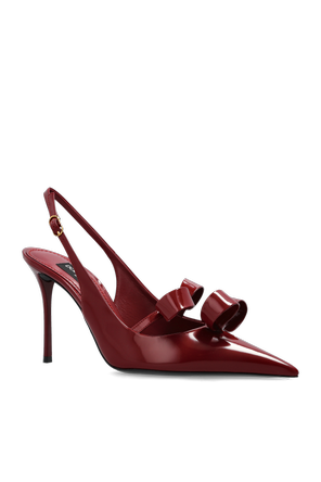 Dolce & Gabbana Leather High Heel Shoes