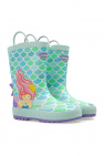 Chipmunks MULTICOLOUR ‘Splash Mermaid’ rain boots
