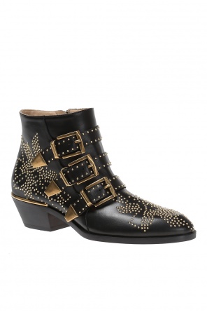 Chloé 'Susanna' studded heel ankle boots