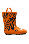 Chipmunks ORANGE ‘Anton Tiger’ rain boots