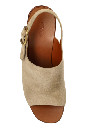 Chloé Sandały na koturnie `Maxime`