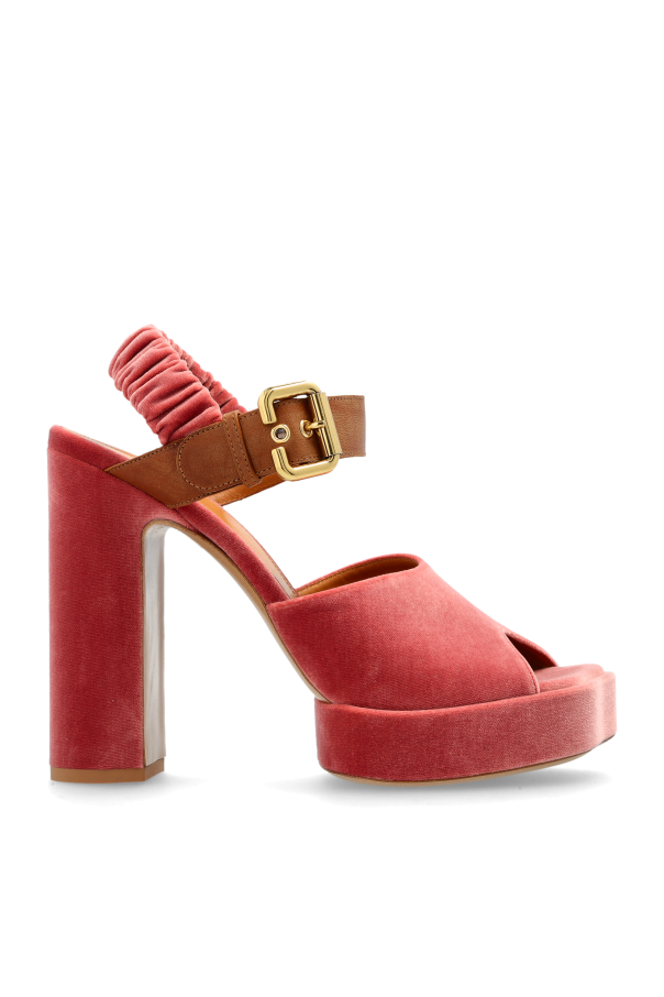 Platform sandals "Aria" od Chloé