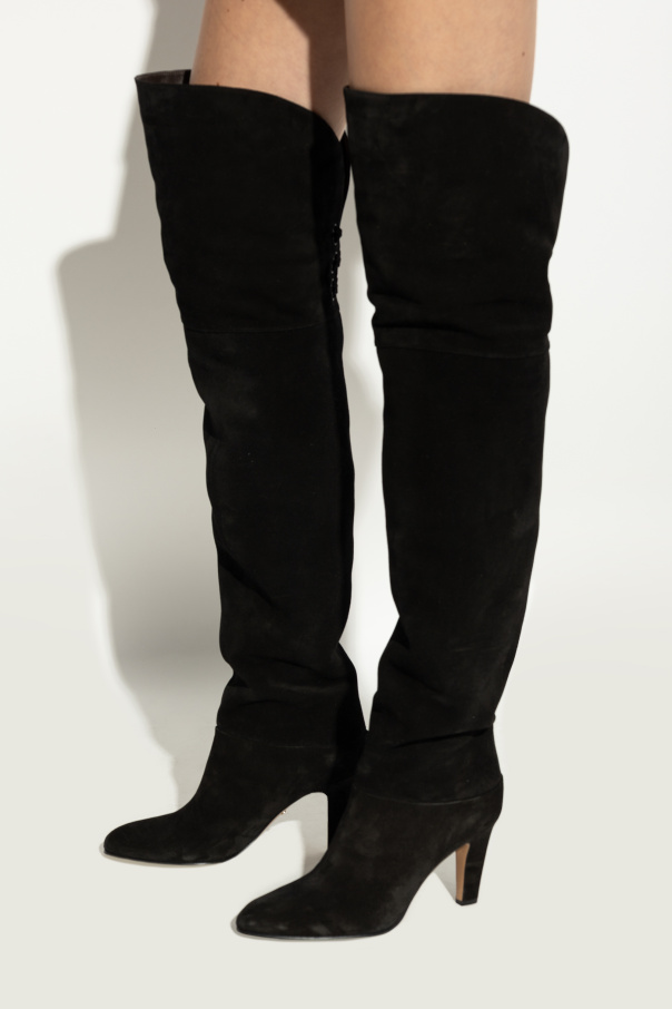 Chloé Botas de cuero de tacón ‘Eve’